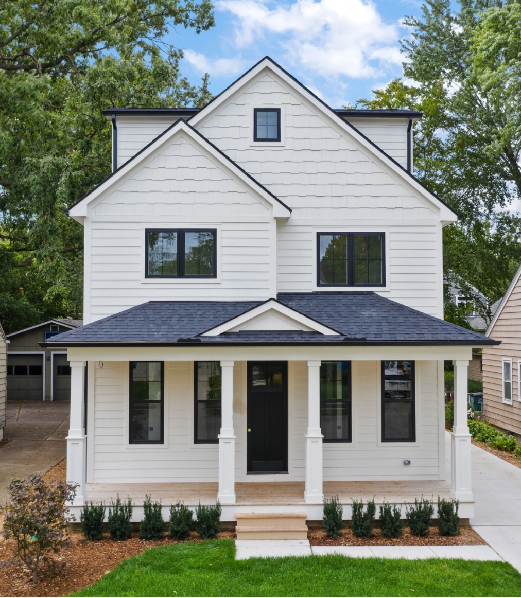 1936 Cole - White house with front porch